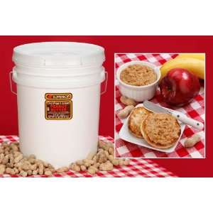 Crunchy All Natural Peanut Butter (45 Pound Pail) (Salted):  