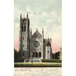   Vintage Postcard St. Pauls Lutheran Church Allentown Pennsylvania
