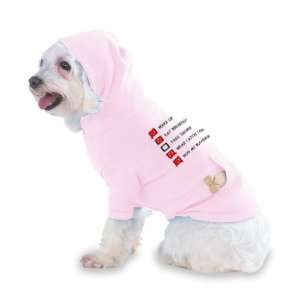  HUG MY BLOODHOUND CHECKLIST Hooded (Hoody) T Shirt with 