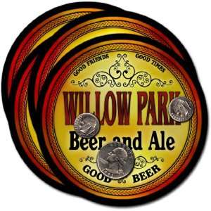 Willow Park, TX Beer & Ale Coasters   4pk