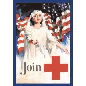 Join, American Red Cross 20x30 poster:  Home & Kitchen