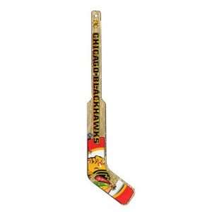   Blackhawks Wood Goalie Mini Stick by Sher Wood