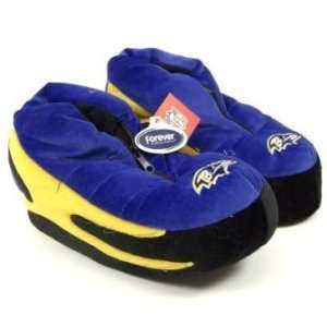 Baltimore Ravens Plush NFL Sneaker Slippers  Sports 