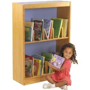   42H Wood Picture Book Single Face Starter Shelving