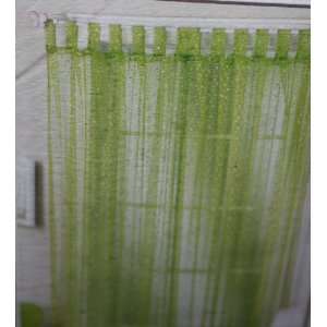  Style Selections 56x84 Lime Icicle Panel: Home & Kitchen