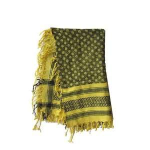    Cotton Arab Scarf (Shemagh)   Yellow Smiley 