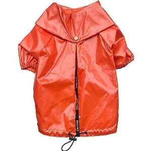   Animals Orange Lightweight Raincoat for Dogs, Small