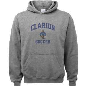 Clarion Golden Eagles Sport Grey Youth Varsity Washed Soccer Arch 