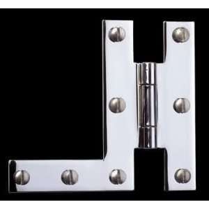 Door Hinges Bright Chrome, Chrome Plated Solid Brass Cabinet Hinge 