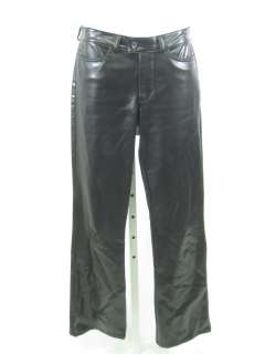 MAVI Chrissy Black Boot Cut Faux Leather Pants Sz 27  