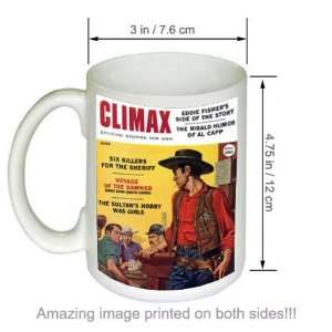  Climax Magazine Vintage Pulp Magazine Cover Art COFFEE MUG 