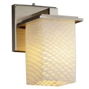 Fusion Montana Wall Sconce by Justice Design  R233000 Finish Brushed 