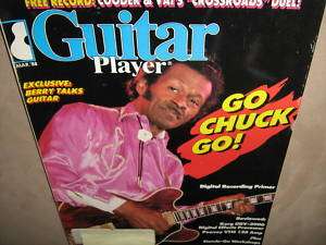 GUITAR PLAYER March 1988 Chuck Berry Ry Cooder EXC+  