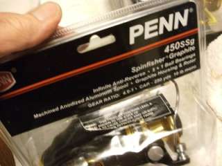 NEW IN BOX PENN 450SSg SPINFISHER 4.6 1 5+1 BALL BEARINGS LOOK 