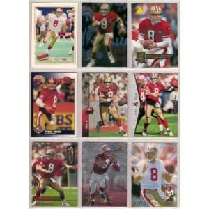  Steve Young 10 Card Lot (San Francisco 49ers) Sports 