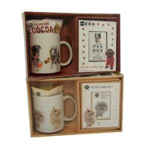 Hana Deka Club & The Dog Collectible Cat & Dog Mug Case 