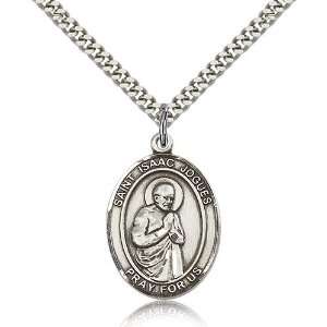  Sterling Silver St. Isaac Jogues Pendant: Jewelry