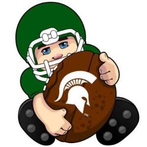  MICHIGAN STATE SPARTANS LIL FAN CHRISTMAS ORNAMENTS (4 