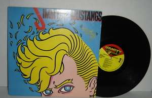   AND THE MUSTANGS Hey Little Girl 1982 LA Rockabilly LP Jerry Sikorski