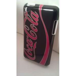 Coca Cola   Black with Red Styling   Hard Case for iPod Touch 4 + Free 