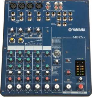 Yamaha MG82cx (8 Ch Stereo Mixer w/FX)  