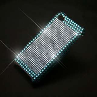 Clear Bling Glitter Hard Case Cover For iPhone 4G 4 4S  