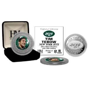  Tim Tebow New York Jets Silver Coin: Sports & Outdoors