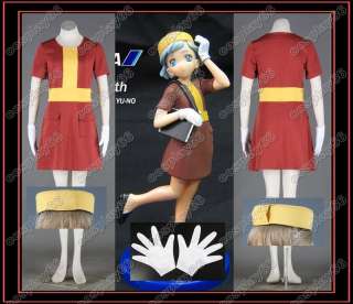 Aviation Uniform Culture Stewardess Dress III Cosplay Costume 