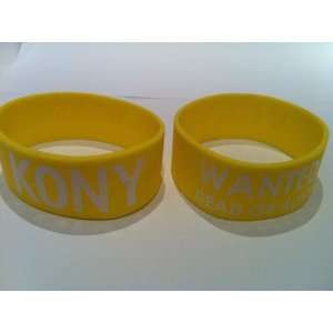   or Alive (1pcs) Silicone Wristbands (Yellow) 1 Inch 