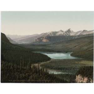  Reprint Emerald Lake and Van Horn Range, British Columbia 
