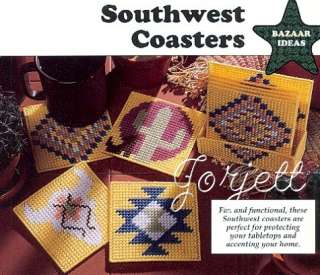 Southwest Coasters Set plastic canvas patterns  