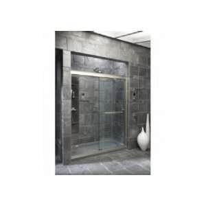   Thick Glass Bypass Shower Door K 702207 L SHP Bright Polished Silver