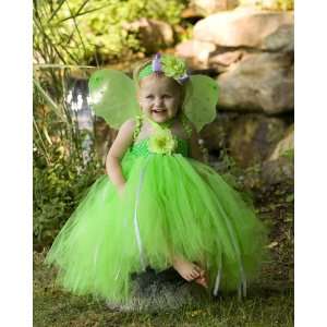  Tinkerbell Pixie Dust Tutu Fairy Costume: Toys & Games