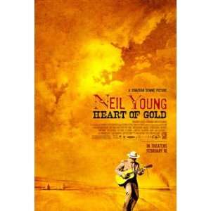  NEIL YOUNG HEART OF GOLD Movie Poster