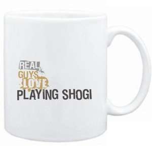   Mug White  Real guys love playing Shogi  Sports