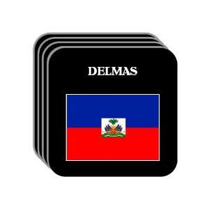 Haiti   DELMAS Set of 4 Mini Mousepad Coasters