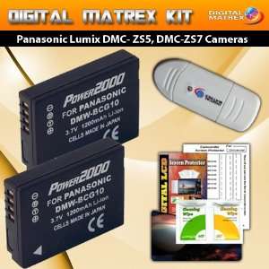  TheZipKit Panasonic Lumix BCG 10 for Panasonic Lumix DMC 