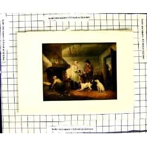   Plate Morland Family Home Man Gun Dogs:  Home & Kitchen