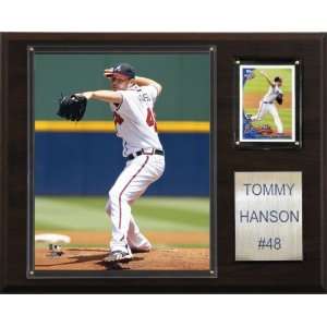 MLB Tommy Hanson Atlanta Braves Player Plaque  Sports 