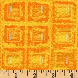  54 Wide P Kaufmann Eco Friendly Shadow Box Orange Fabric 