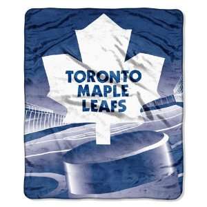 Toronto Maple Leafs NHL Micro Raschel Blanket (50x60 