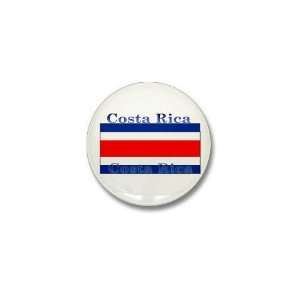  Costa Rica Costa Rican Flag Costa rica Mini Button by 
