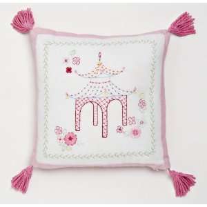  Pink Pagoda Pillow from Whistle & Wink