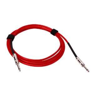  10ft 3M Guitar Cable Amp Amplifier 6mm Lead Cord Red 