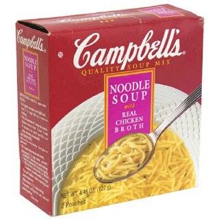  Campbells Soup Mix, Noodle Soup with Real Chicken Broth 