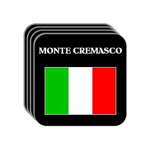  Italy   MONTE CREMASCO Set of 4 Mini Mousepad Coasters 