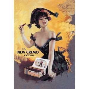  New Cremo Victoria Cigar 16X24 Canvas Giclee