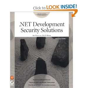  .NET Development Security Solutions [Paperback] John Paul 