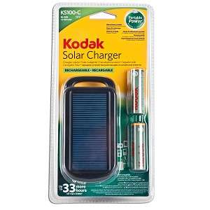 Kodak Solar Charger 2 2100mAH AA Rechargable Batteries  