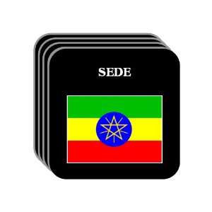  Ethiopia   SEDE Set of 4 Mini Mousepad Coasters 